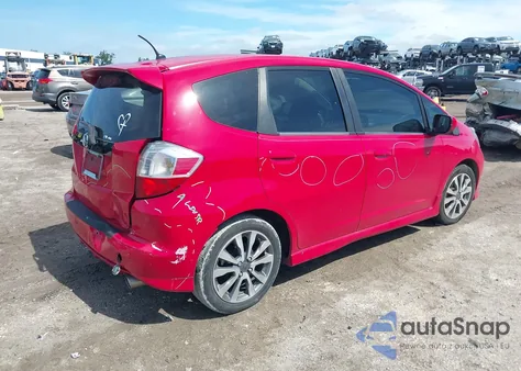 2013 Honda Fit Sport из США, поврежденный, VIN JHMGE8H54DC022133